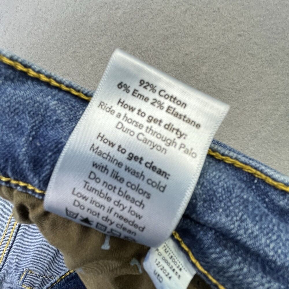 Tecovas Slim Straight Jeans Mens 32x32 Blue Denim Western Cowboy Stretch Comfort - Picture 8 of 14